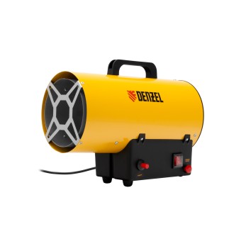 Газовая тепловая пушка GHG-10, 10 кВт, 300 м3/ч, пропан-бутан Denzel