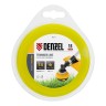 Леска для триммера, звезда 3 мм х 15 м, блистер Flex cord Denzel