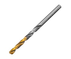 Сверло спиральное по металлу 4,5 x 80 мм, Р6М5, Golden Tip  Denzel