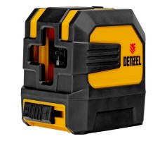 Лазерный уровень LX 02 Red, 20 м, 635 нм, резьба 1/4" Denzel
