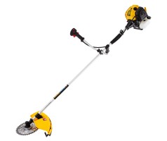Триммер бензиновый DT 52, 52 см3, 3 л. с, неразъемная штанга, состоит из 2 частей Denzel