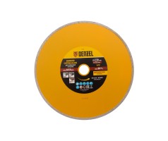 Диск алмазный, отрезной сплошной, 230 х 22.2 мм, мокрая резка Denzel