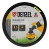 Леска для триммера звезда, 4,0мм х 93м, на DIN катушке FLEX CORD Denzel