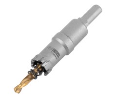 Коронка по металлу твердосплавная, 19 мм Denzel