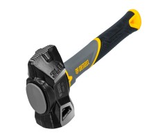 Кувалда с клиновидным бойком 1,35 кг, фибергласовая рукоятка c TPR Denzel