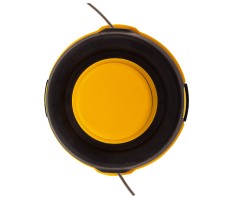 Катушка универсальная триммерная, гайка М10 х 1.25, М8, М12, винт М8-М10, левая резьба, шаг 1.5 мм Denzel