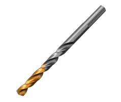 Сверло спиральное по металлу 6 x 93 мм, Р6М5, Golden Tip  Denzel