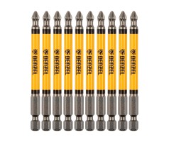 Бита PH2х90, сталь S2, цилиндр., 10 шт. Е 6,3 Denzel