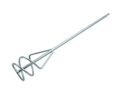 Миксер для песчано-гравийных смесей, 80 х 450 мм, оцинкованный, хвостовик SDS Plus Denzel