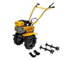 Мотоблок DPT-170S, 7 л.с., ремен.сцеп, фрез 3х4, ШОМ, передачи 2В/1Н Denzel