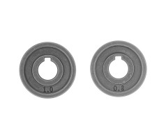 Подающий ролик, зубчатый профиль под флюсовую проволоку 0,8-1мм, 2 шт Denzel