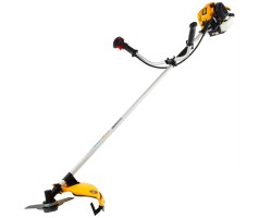 Триммер бензиновый DT 25, 25 см3, 1.3 л. с, неразъемная штанга, состоит из 2 частей Denzel