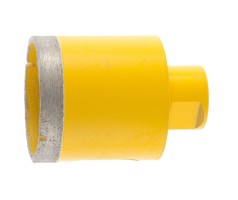 Сверло алмазное по керамограниту, 55 мм, мокрая резка, М14 Denzel