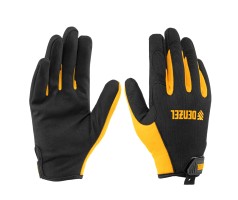 Перчатки универсальные на липучке, размер 9 Denzel