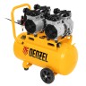 Компрессор безмасляный, малошумный DLS 2200/50, 2200 Вт, 2x1100, 50 л, 380 л/мин Denzel