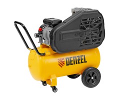 Компрессор воздушный рем. привод BCI 2100/50, 2,1 кВт, 50 литров, 400 л/мин Denzel