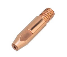 Токосъемный наконечник под проволоку 1,2 мм, М6х28, E-CU, 20 шт для MIG горелки тип 24 Denzel