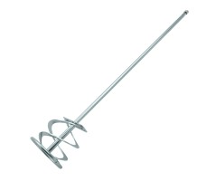 Миксер для красок и штукатурных смесей, 80 х 400 мм, оцинкованный, хвостовик SDS Plus Denzel