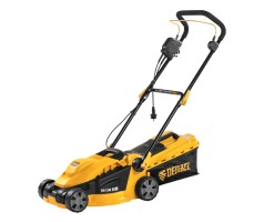 Газонокосилка электрическая GM-1200, 1200 Вт, ширина 32 см, 3 уровня, травосборник 25 л. Denzel