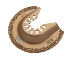 Насадка для МФИ режущая полукруг, HM, по плитке, 63 мм Denzel