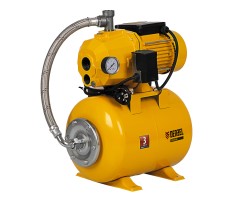 Насосная станция эжекторная PSD800C, 800 Вт, 2400 л/ч, ресивер 24 л, всасывание 20 м Denzel