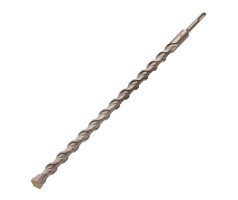 Бур по бетону, двойная спираль, три пылеотводящие кромки, 22 x 460 мм DENZEL