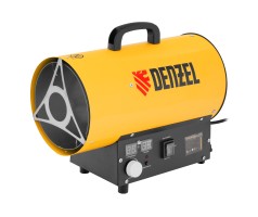 Газовая тепловая пушка GHG-15i, 15 кВт, цифровой термостат, пропан-бутан Denzel