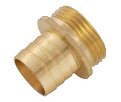 Штуцер для шланга 1" с наружной резьбой G1" Denzel