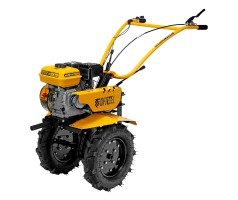 Мотоблок DPT-270S, 7 л.с., ремен.сцеп, фрез 3х4, ШОМ, передачи 2В/1Н Denzel