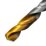 Сверло спиральное по металлу 12 x 151 мм, Р6М5, Golden Tip  Denzel