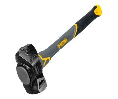 Кувалда с клиновидным бойком 1,8 кг, фибергласовая рукоятка c TPR Denzel