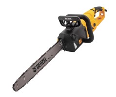 Пила цепная электрическая EDS-2000, 2 кВт,продольная, шина 40 см, шаг 3/8, паз 1.3 мм, 56 звеньев Denzel