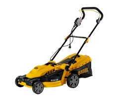 Газонокосилка электрическая GM-2000, 2000 Вт, ширина 43 см, 6 уровней, травосборник 45 л. Denzel