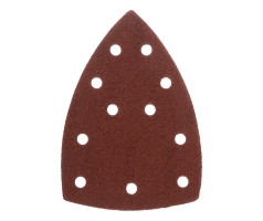 Треугольник абразивный на ворc. подложке под "липучку", перф., P 100, 150х150х100 мм, 5 шт. Denzel Треугольник абразивный на ворc. подложке под "липучку", перф., P 100, 150х150х100 мм, 5 шт. Denzel