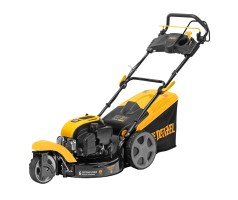 Бензиновая газонокосилка GLT-460SP-T, Trike 149 см3, 46 см, привод, панель, 60л Denzel 