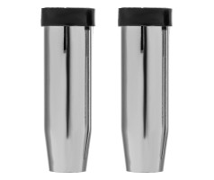 Сопло газовое 16, длина 57мм, 2 шт для MIG горелки тип 24 Denzel