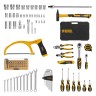Набор инструментов, 1/2", 1/4", CrV, S2, пластиковый кейс, 100 предметов Denzel