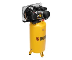 Компрессор воздушный BCV2200/100V, ременный привод , 2.3 кВт, 100 литров, 440 л/мин Denzel