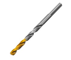 Сверло спиральное по металлу 5 x 86 мм, Р6М5, Golden Tip  Denzel