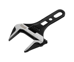 Ключ разводной 155 мм, CrV, кованый, укороченная рукоятка Denzel