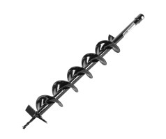 Шнек для грунта E-100, диаметр 100 мм, длина 800 мм,соединение 20 мм, несъемный нож Denzel