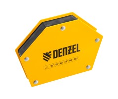 Фиксатор магнитный для сварочных работ усилие 75 LB, 30х45х60х75х90х135 град. Denzel