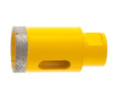 Сверло алмазное по керамограниту, 38 мм, мокрая резка, М14 Denzel