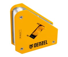 Фиксатор магнитный отключаемый для сварочных работ усилие 30 LB, 45х90 град. Denzel