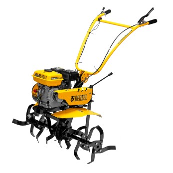 Мотоблок DPT-270SB, 7 л.с., ремен.сцеп, фрез 3х4, ШОМ, без колес, передачи 2В/1Н Denzel