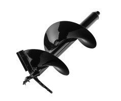 Шнек для грунта ER-300, диаметр 300 мм, длина 800 мм,соединение 20 мм, съемный нож Denzel