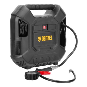 Компрессор воздушный DL1100 1.1 кВт, 180 л/мин, с набором аксессуаров Denzel