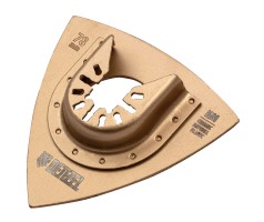 Насадка для МФИ шлифовальная дельтавидная, HM, по плитке и дереву, 78 мм Denzel