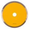 Диск алмазный сплошной, супертонкий, 180 х 25,4 мм, горячее прессование, мокрое резание Denzel