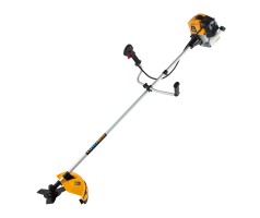 Триммер бензиновый DR-52, 52 см3, неразъемная штанга, состоит из 2 частей Denzel